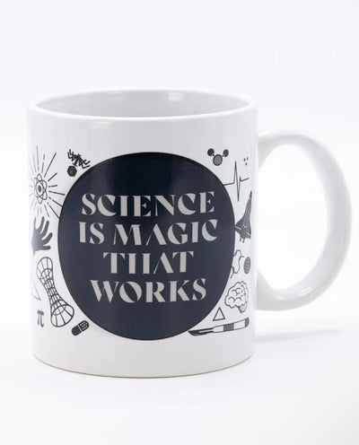 Science is Magic That Works (Heat Change) Mega Mug | 20 oz