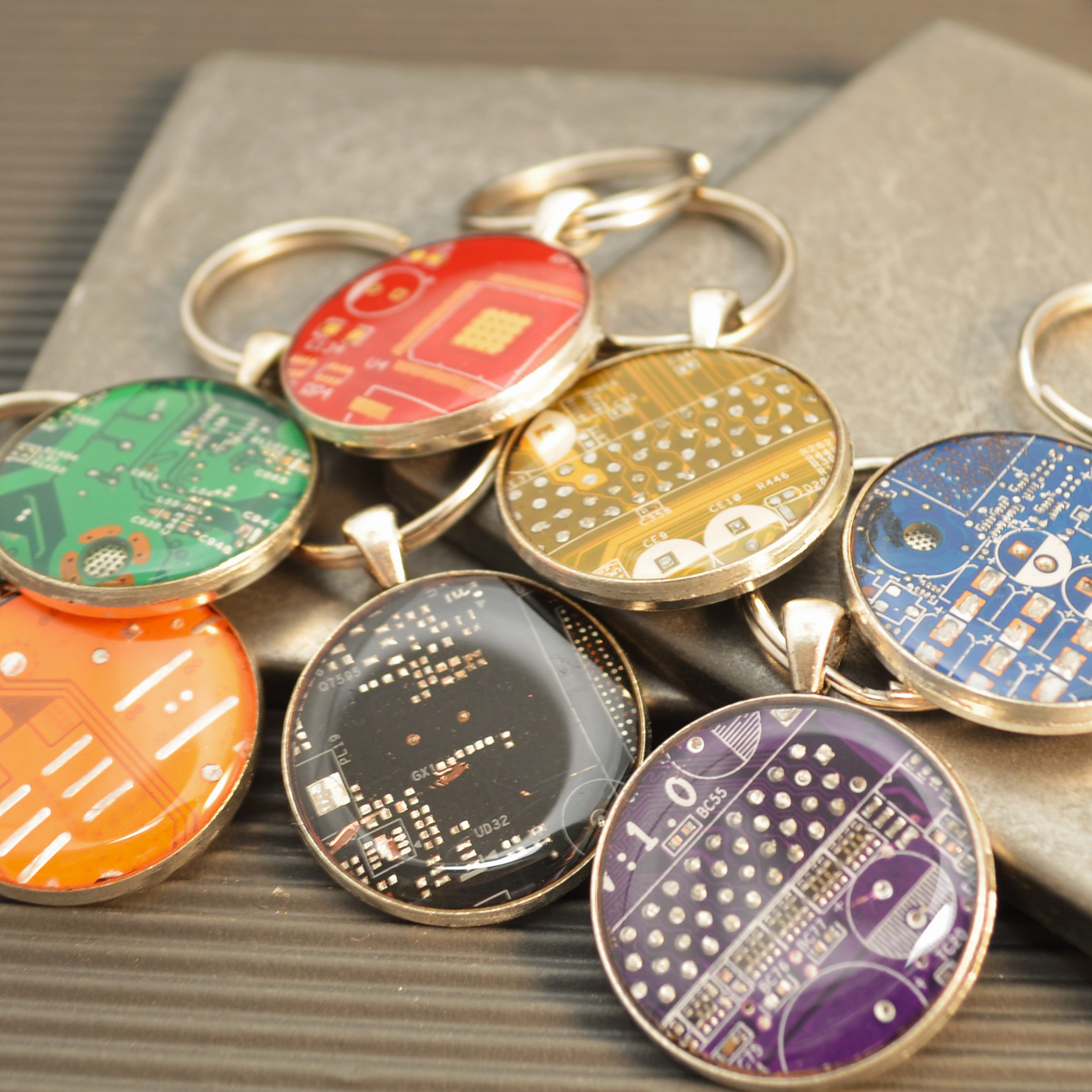 Circuit Board Keychain