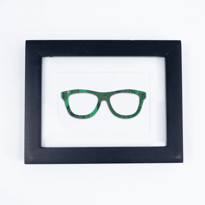 Nerd Glasses Circuit Board Art - Mini