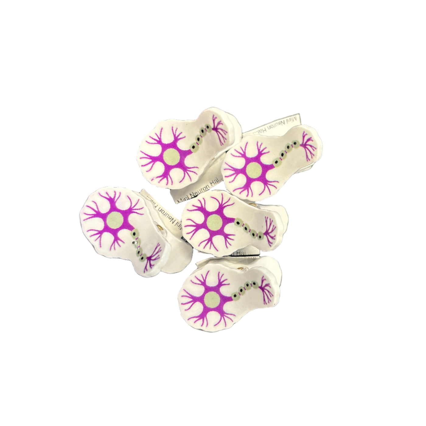 Mini Neuron Hair Claw Clip