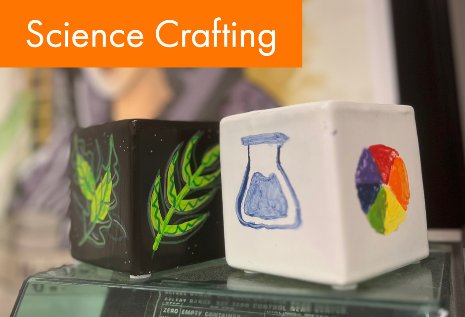 Science Crafting: Mini Plant Pot