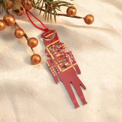 Circuit Board Nutcracker Ornament