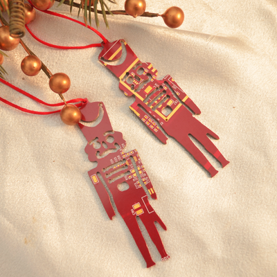 Circuit Board Nutcracker Ornament