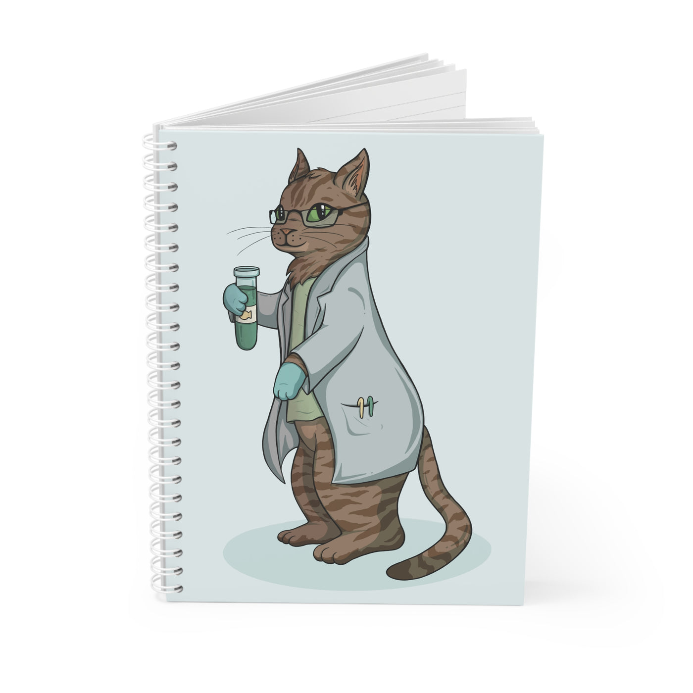 Smarty Cat - A5 Lined Notebook