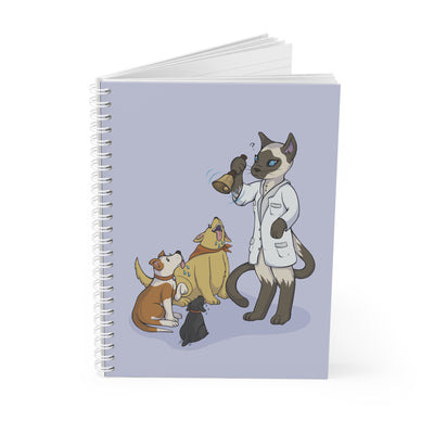 Pavlov the Cat - A5 Notebook