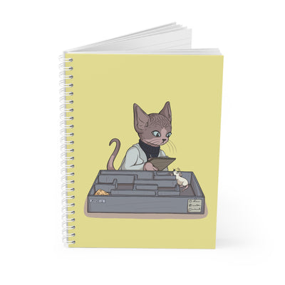 Lab Cat - A5 Notebook