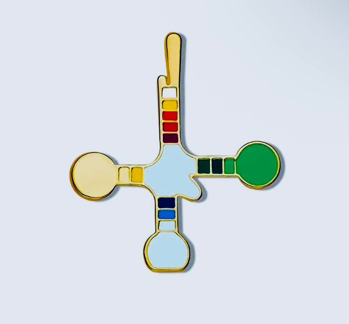 Rna Enamel Pin Because Science