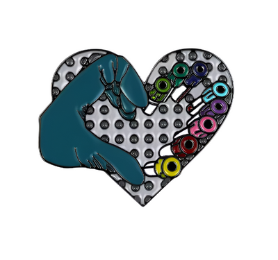 Love Vial (hematology) Enamel Pin