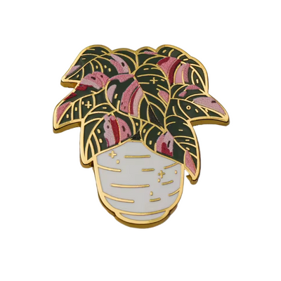 Philodendron Pink Princess - Enamel Pin
