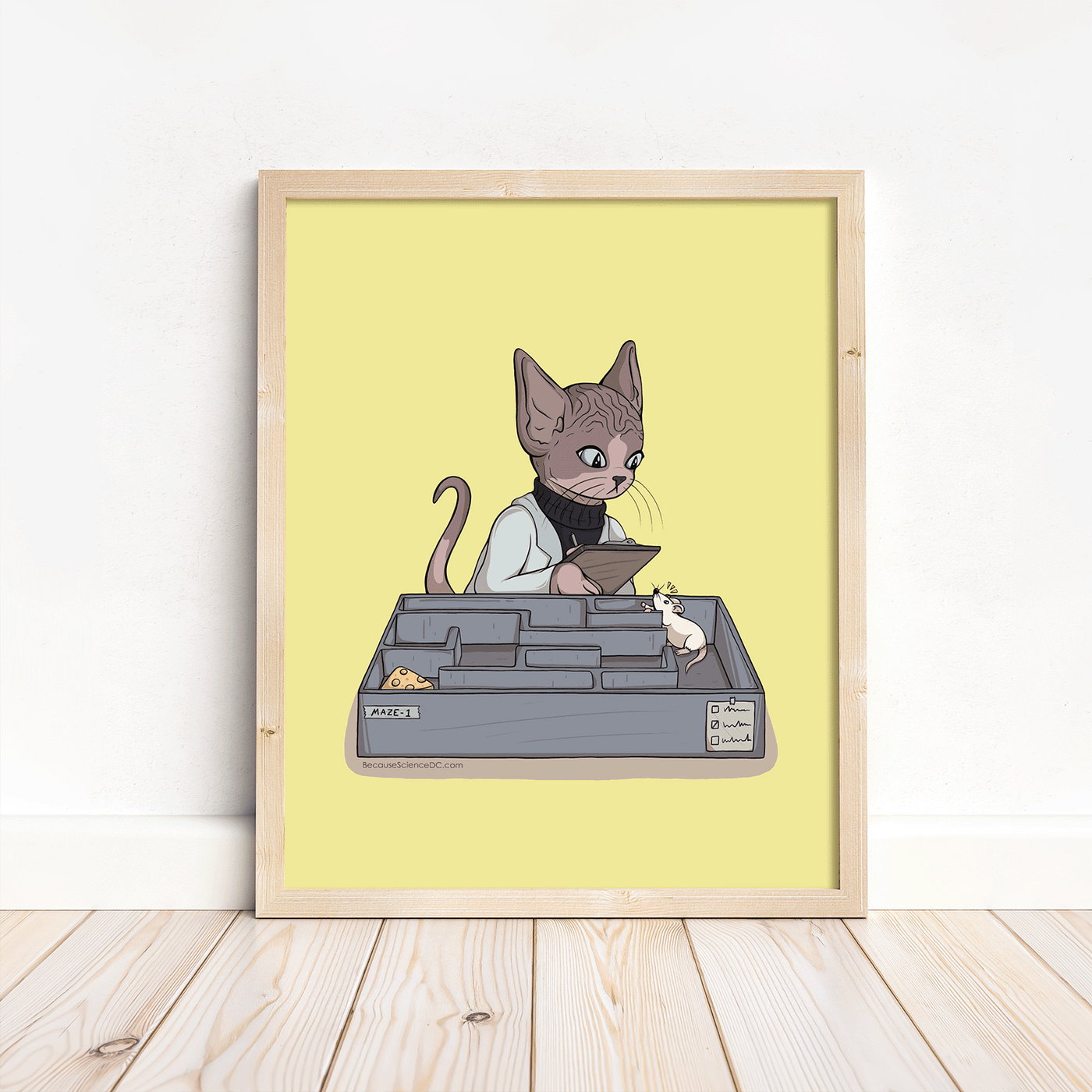Lab Cat - Print 8x10
