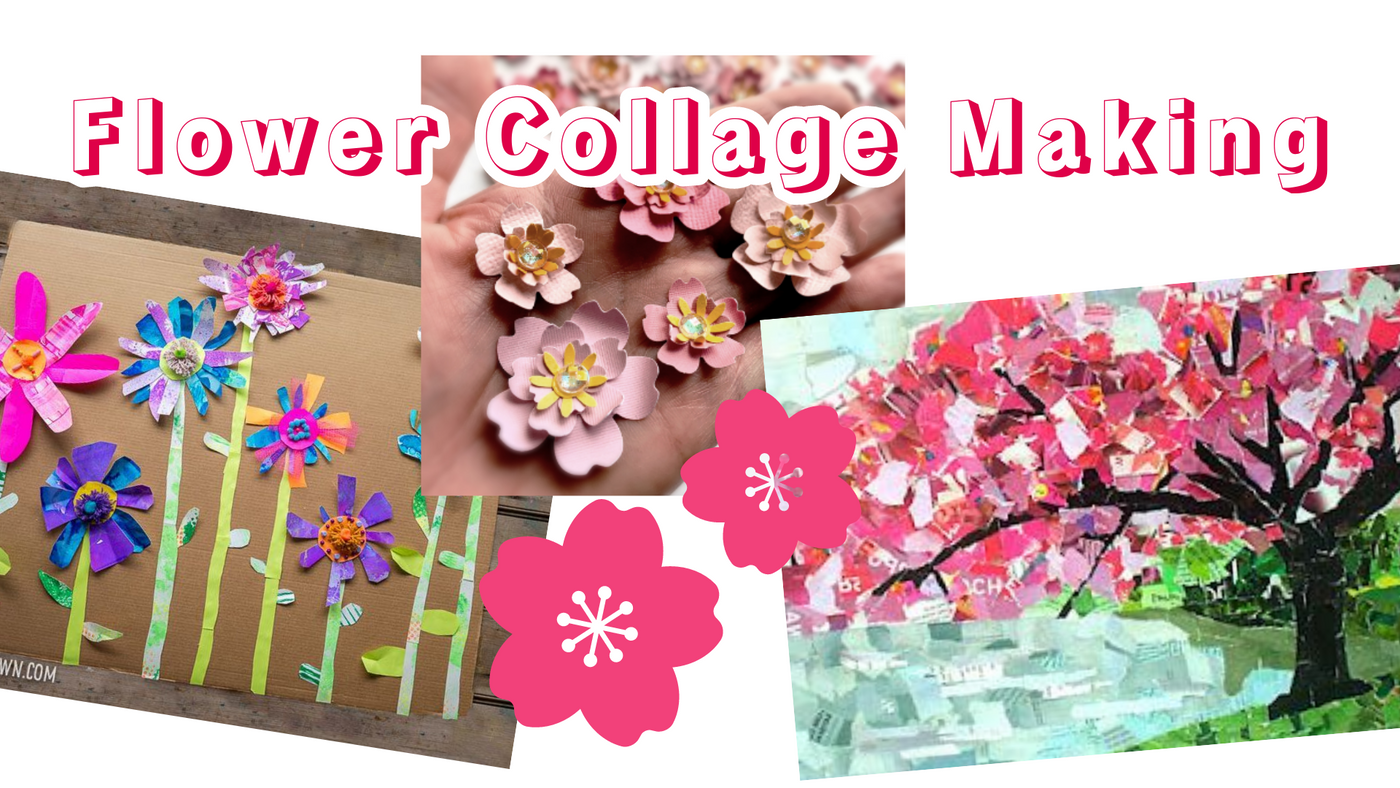 Cherry Blossom Collage Crafting March 19, 4:30-6pm