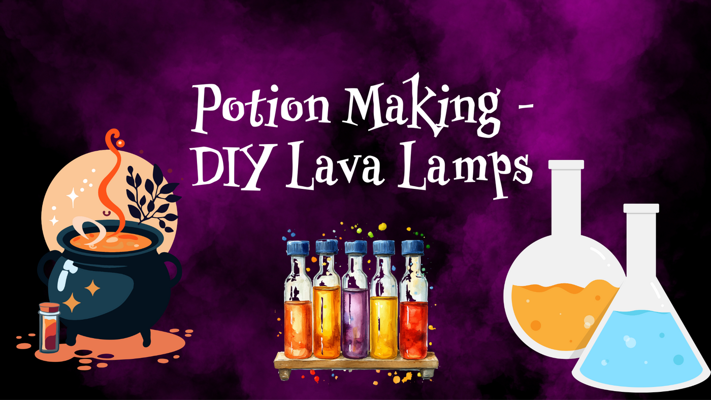 CANCELLED - Potion Making: DIY Lava Lamps Oct 2, 4-6pm