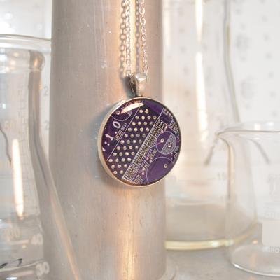 Circuit Board Necklace - Large Size