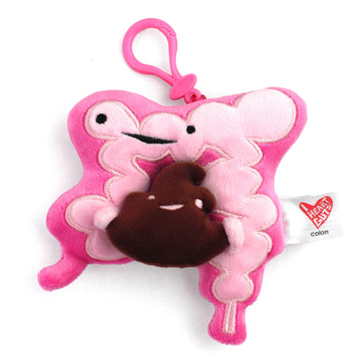 Colon Bag Charm - 5" Plush Keychain