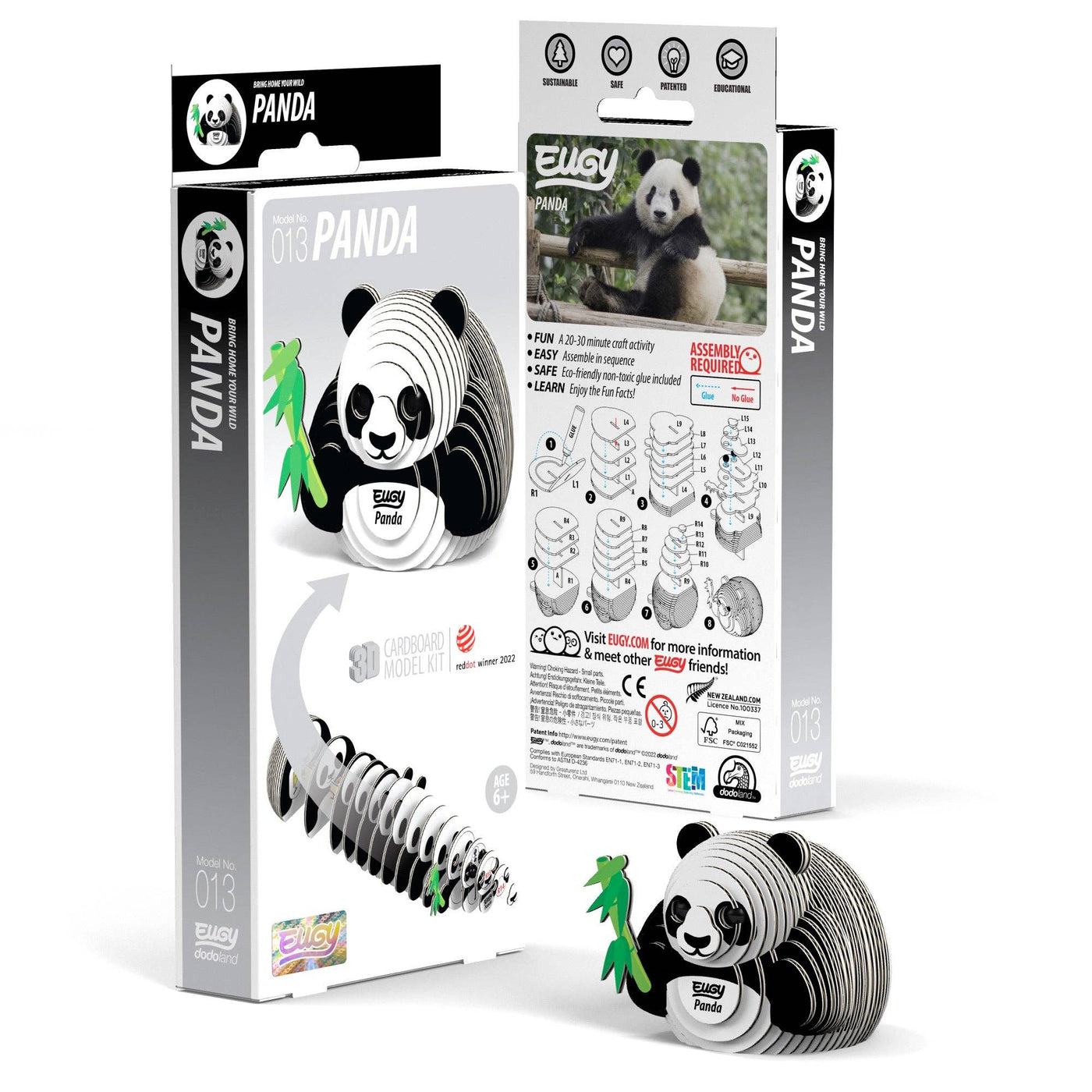 Giant Panda EUGY - 3D Puzzle