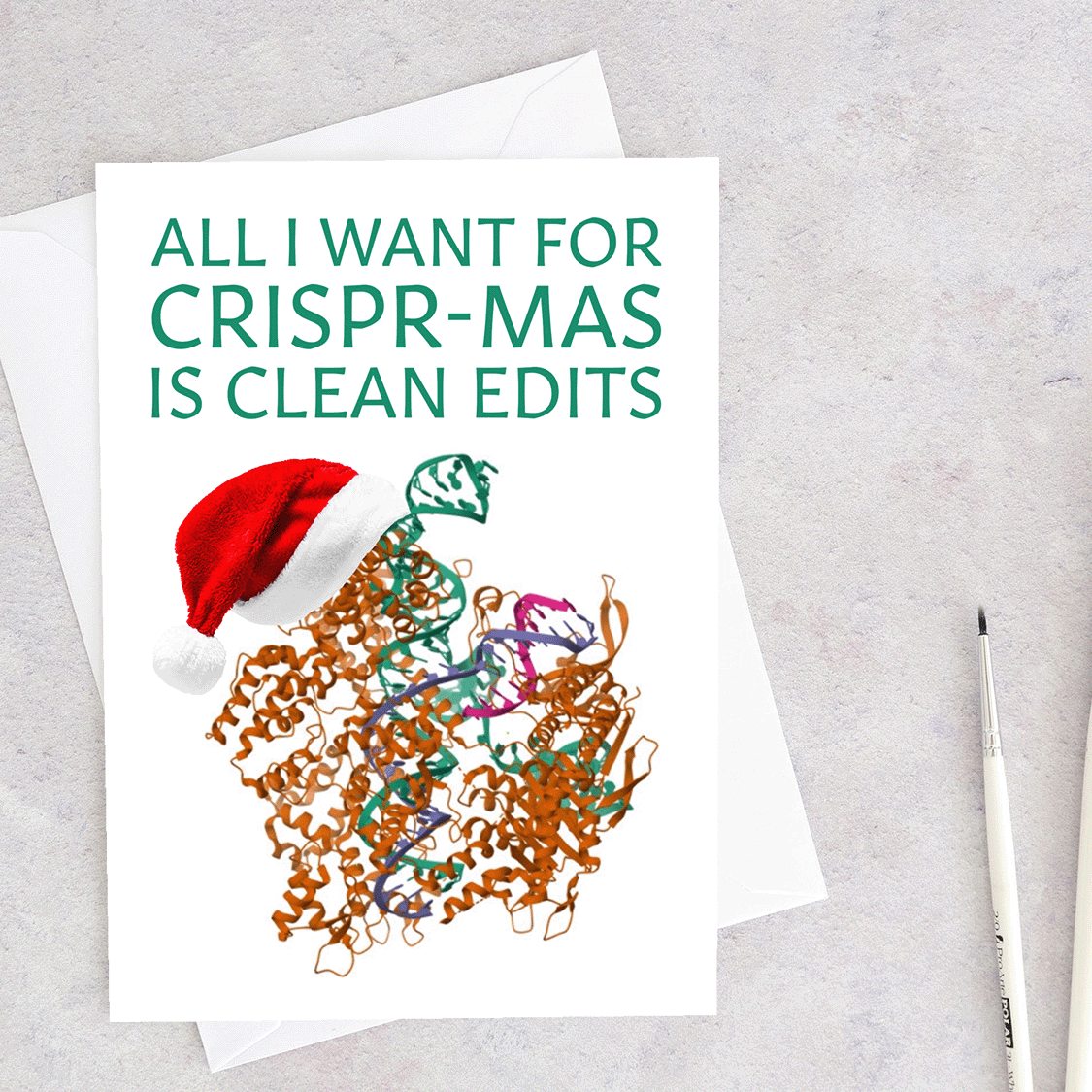 All I Want For CRISPR-mas - Greeting Card