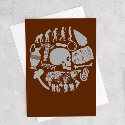 Anthropology - Greeting Card
