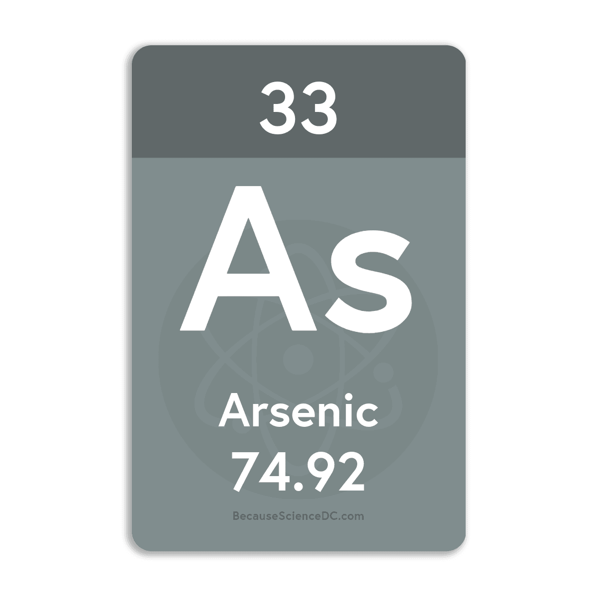 Arsenic Element - Vinyl Sticker