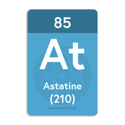 Astatine Element - Vinyl Sticker