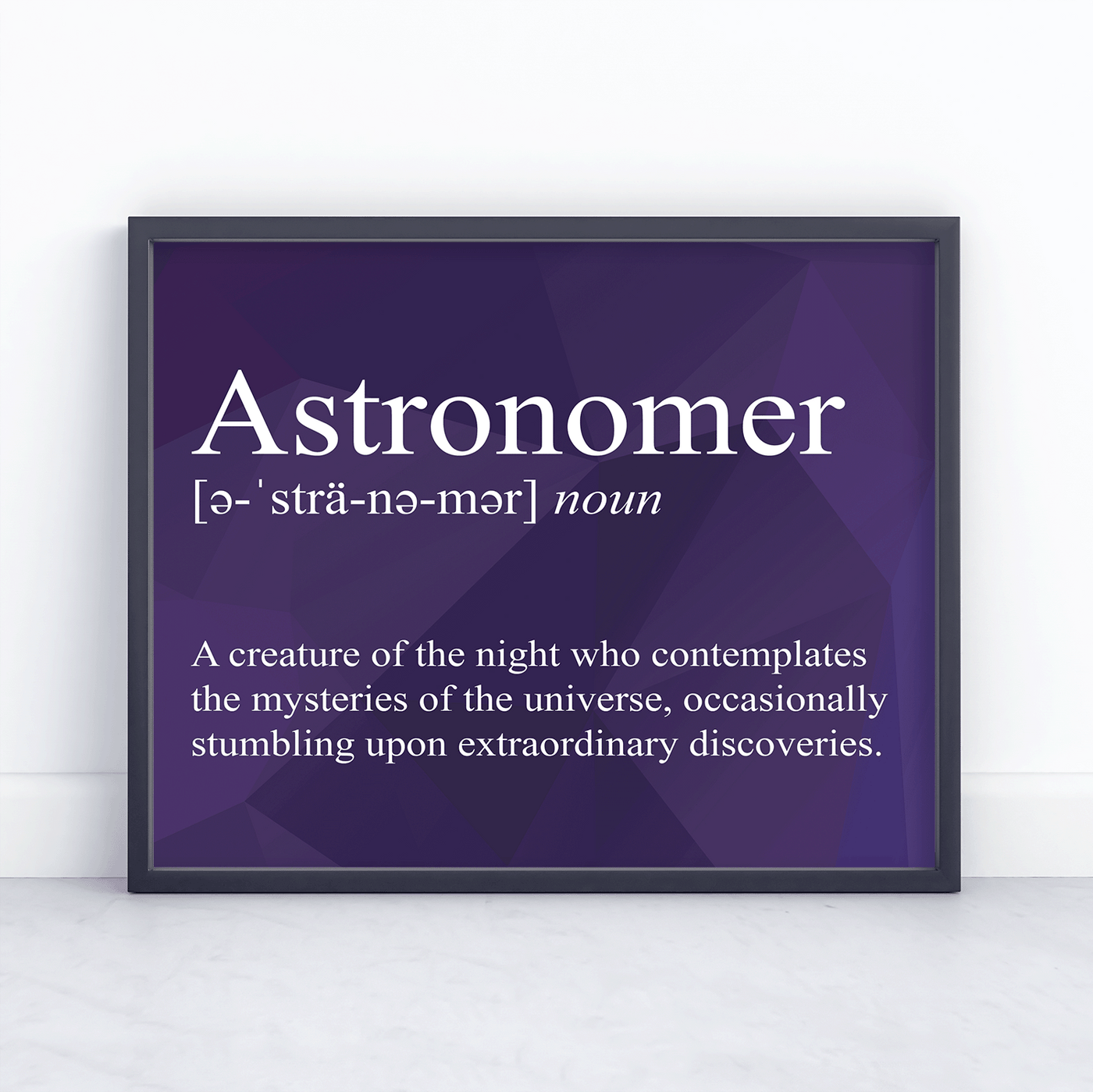 Astronomer Snarky Definition - Print 8x10