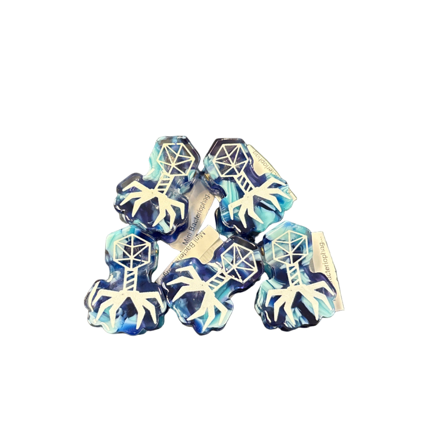 Mini Bacteriophage Hair Claw Clip