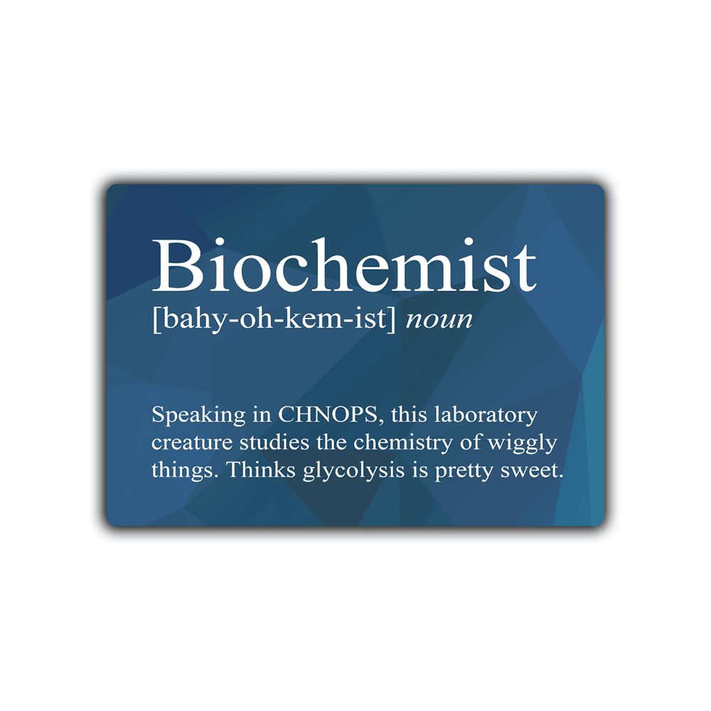 Biochemist Definition - 2x3 Magnet