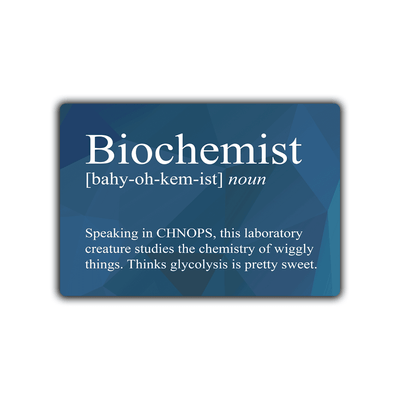 Biochemist Definition - 2x3 Magnet