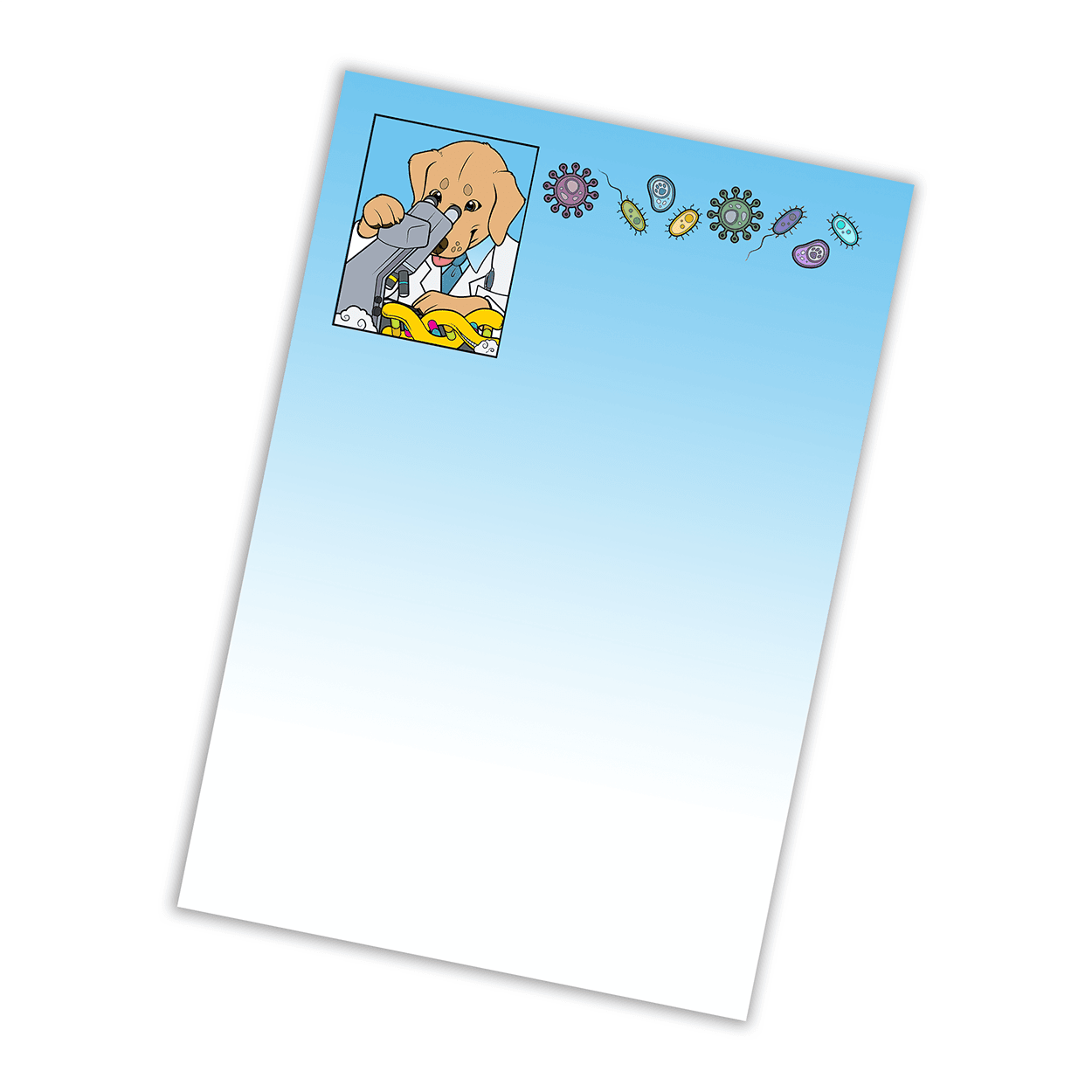 The STEM Dogs: Yellow Lab Biology - Notepad