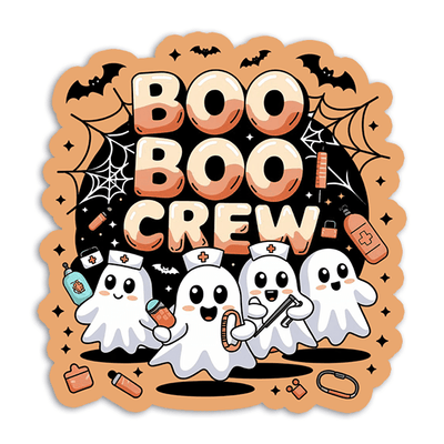 Boo Boo Crew - Vinyl Sticker