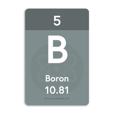 Boron Element - Vinyl Sticker