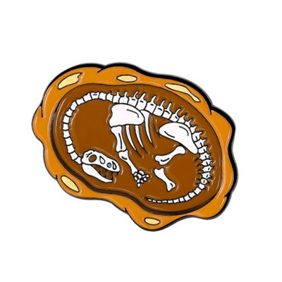Dinosaur Fossil Enamel Pin