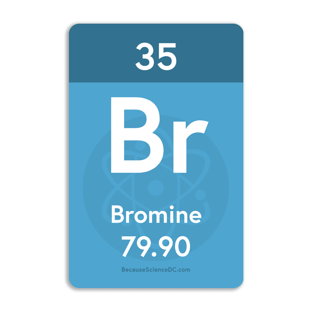 Bromine Element - Vinyl Sticker