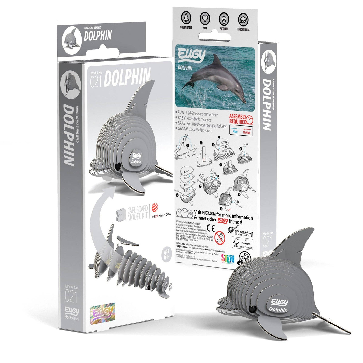 Dolphin EUGY - 3D Puzzle
