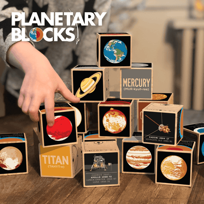 Planetary Blocks for Planetary Society: 1 Set of Planetary Blocks
