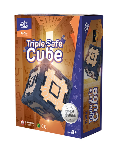 Triple Safe Cube - Secret Object Box