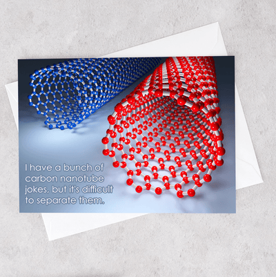 Carbon Nanotube - Greeting Card
