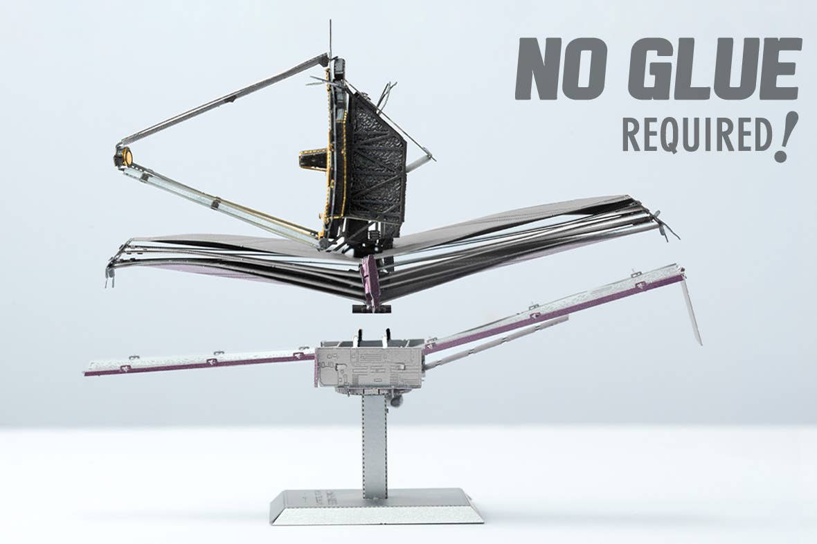 James Webb Space Telescope - Metal Model Kit