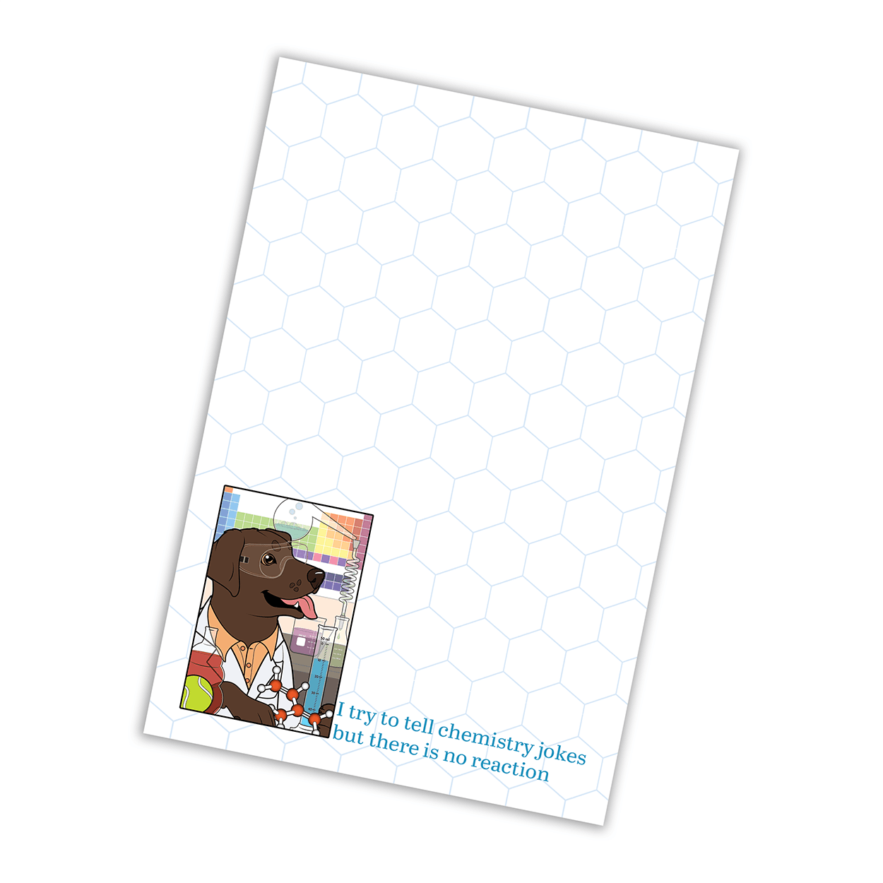 The STEM Dogs: Chocolate Lab Chemistry - Notepad – Because Science
