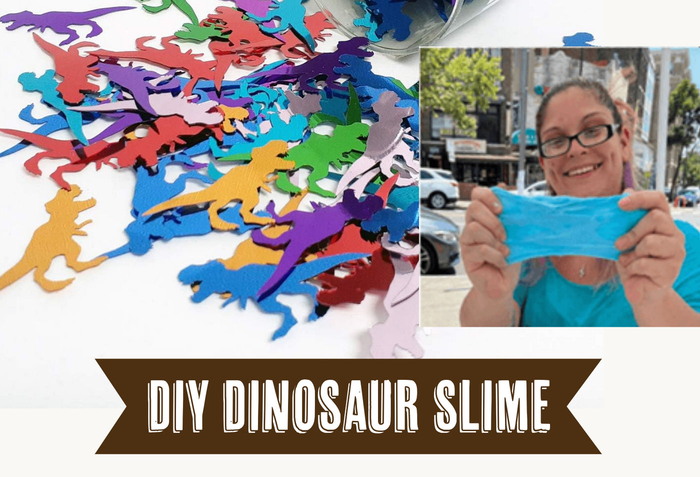 DIY Dino Slime Aug 20, 4-6pm