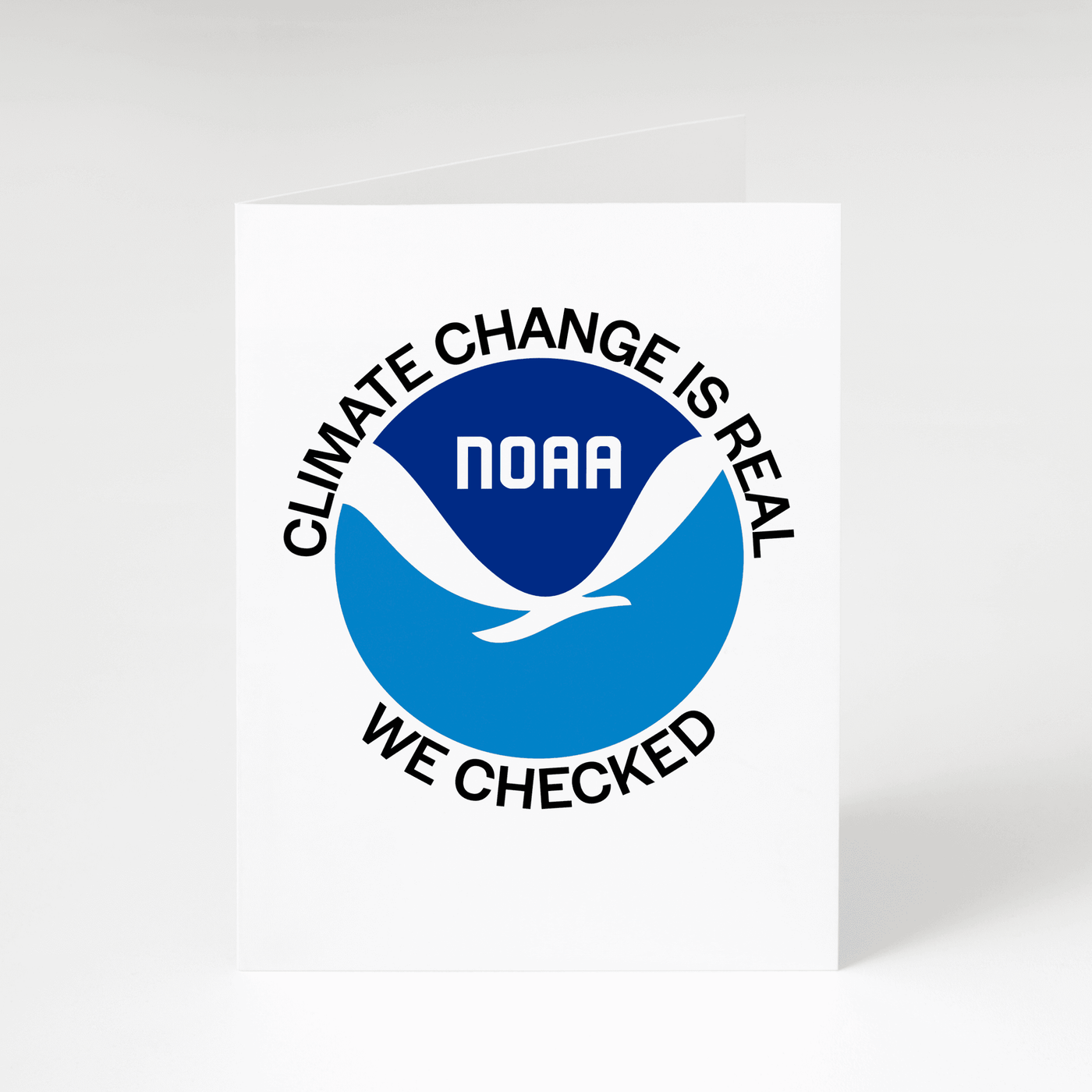Climate Change is Real, We Checked Greeting Card
