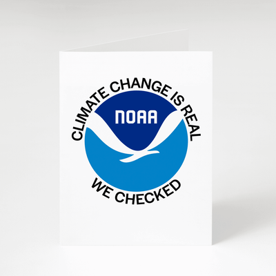 Climate Change is Real, We Checked Greeting Card