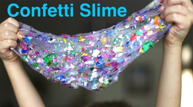 DIY Confetti Slime Jan 15, 4:30-6pm