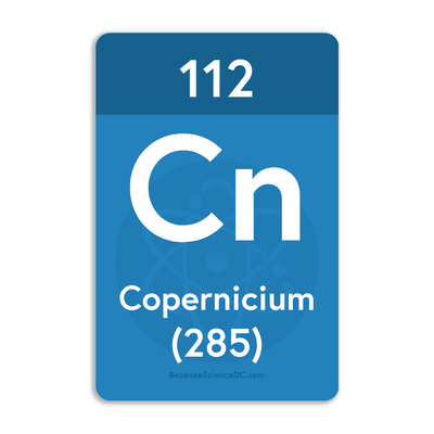 Copernicium Element - Vinyl Sticker