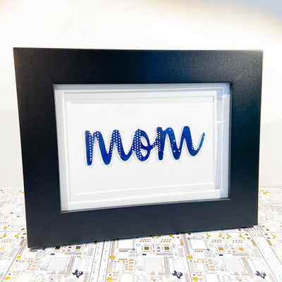 Mom Circuit Board Art - 5x7