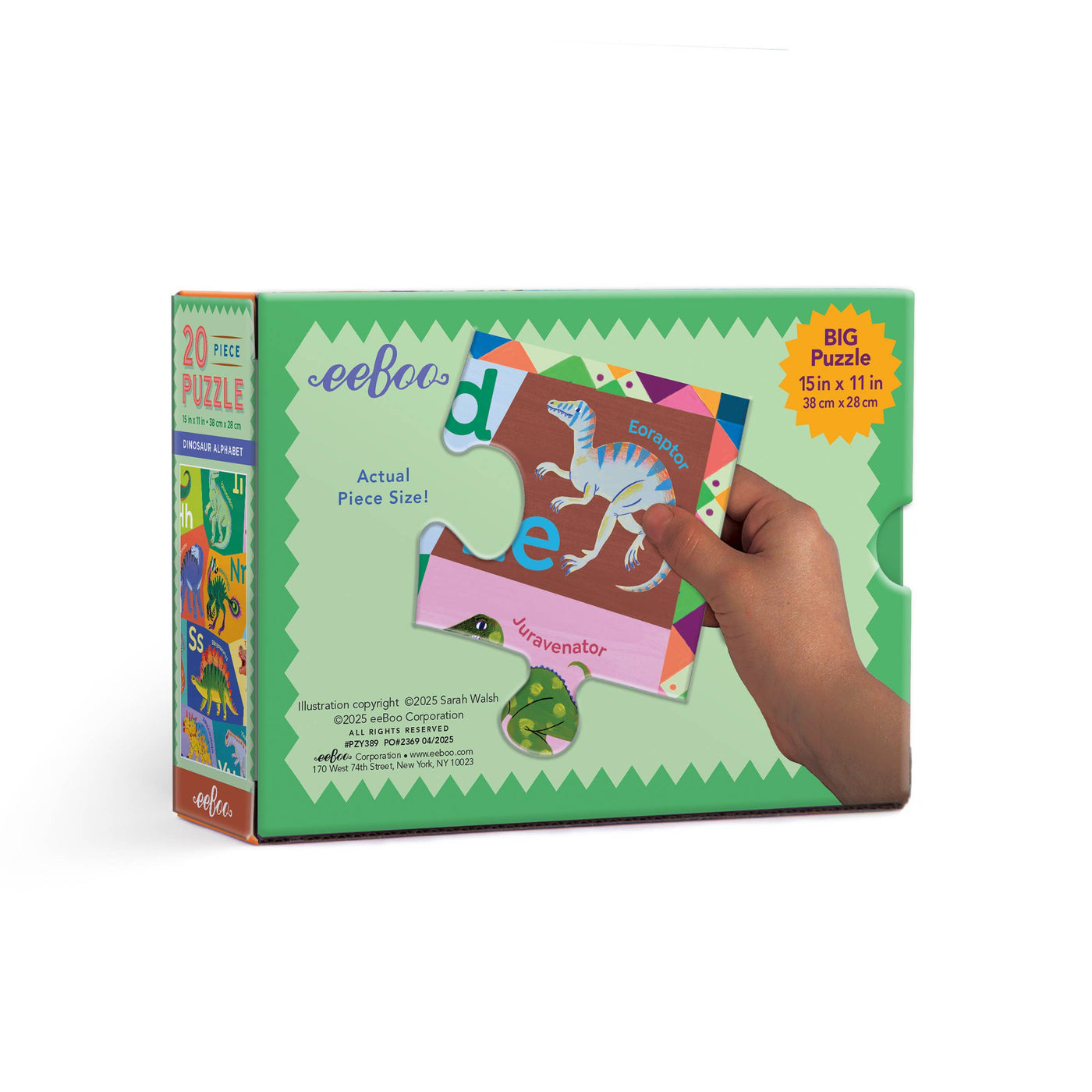 Dinosaur Alphabet - 20 Piece Puzzle