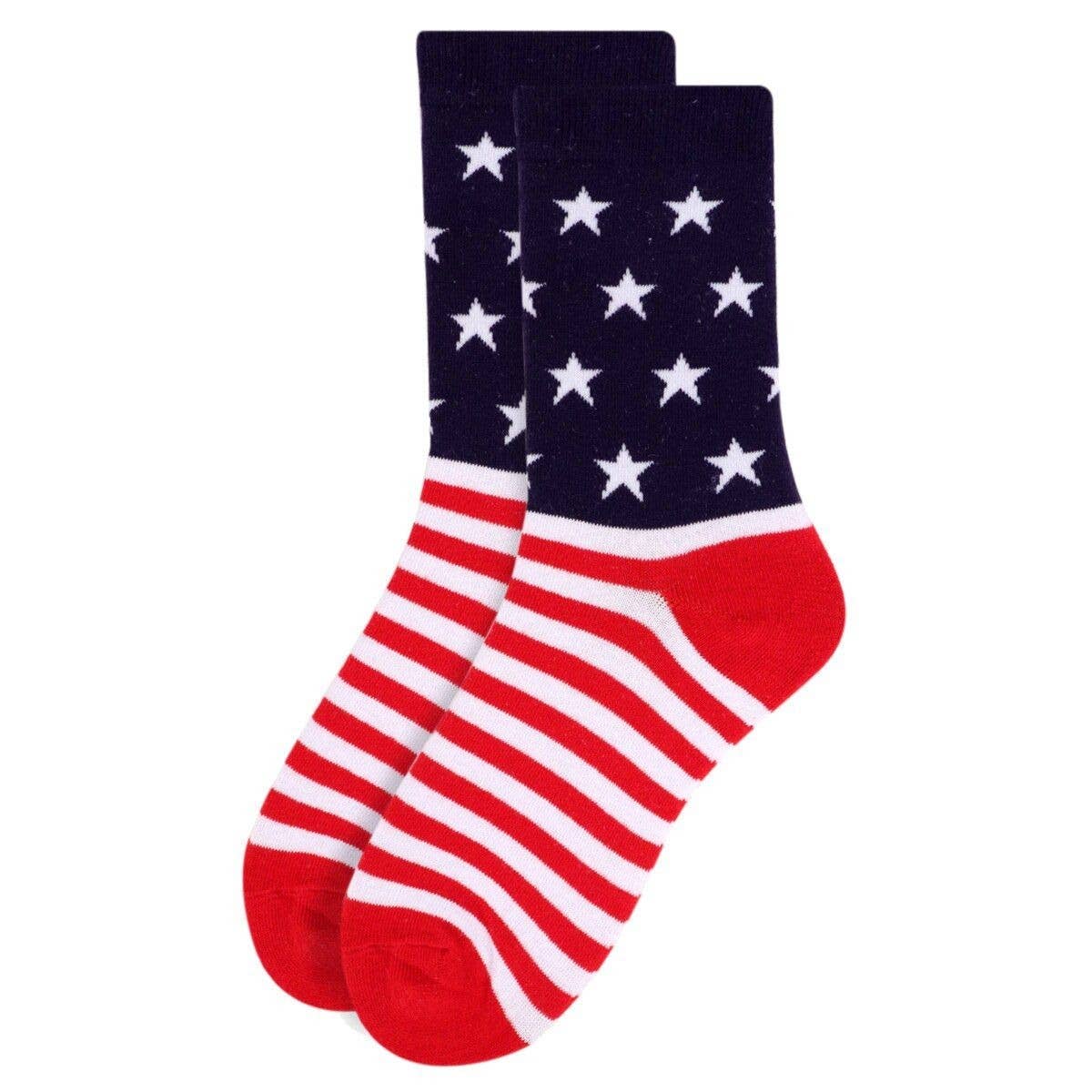 Women's American Flag Socks