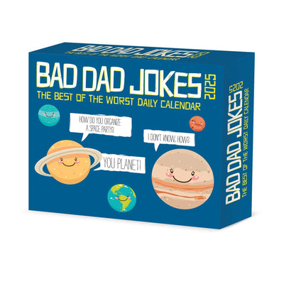 Bad Dad Jokes 2025 Box Calendar