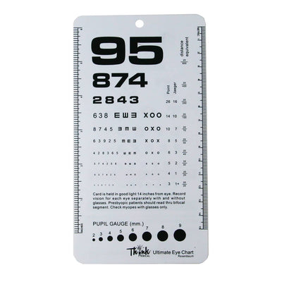 Ultimate Rosenbaum Pocket Eye Chart