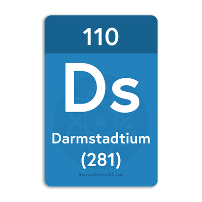 Darmstradtium Element - Vinyl Sticker