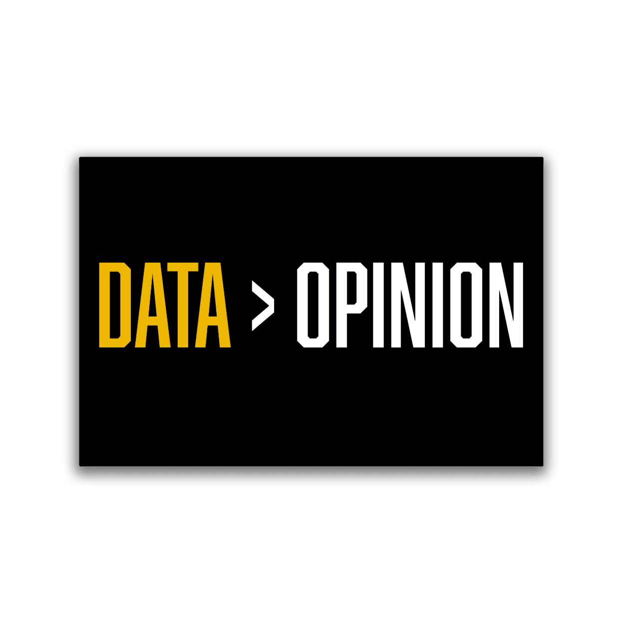 Data > Opinion - 2x3 Magnet